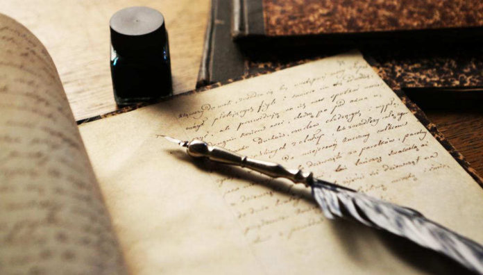 quill-ink-pot-and-poetry-book