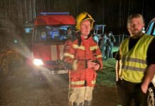 На месте падения Су-30 работали 40 человек и 10 единиц техники