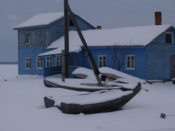 Лодка, которая плавала по снегу: необычный транспорт старой Карелии