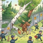 Построили забор за 365 миллионов евро, а его повалили русские деревья